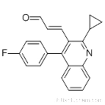 (E) -3- [2-ciclopropil-4- (4-fluorofenil) -3-chinolinil-2-propenal CAS 148901-68-2